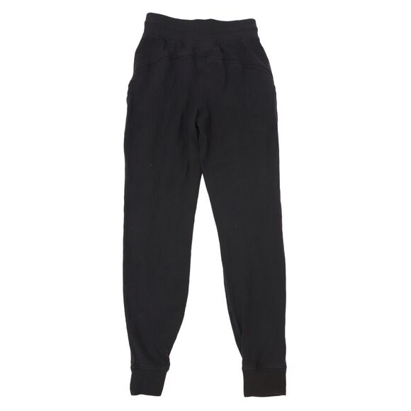 LULULEMON Warm Down High Rise Jogger 2 Soft Drawstring Sweatpants Black EUC B69 - Picture 2 of 5